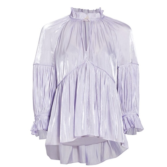 Cinq A Sept Phyllis Gathered Blouse - Picture 3 of 15